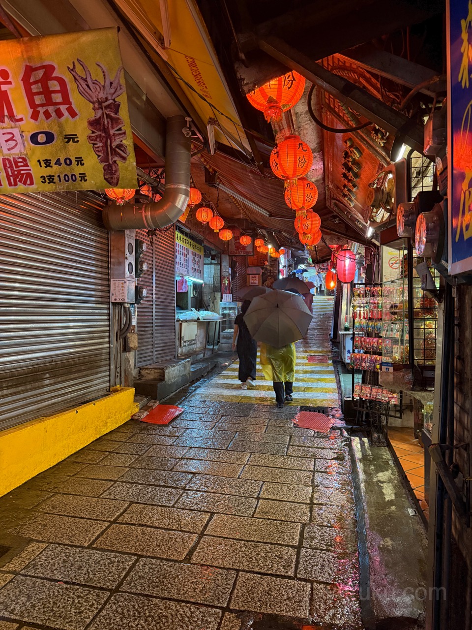 九份の街並み